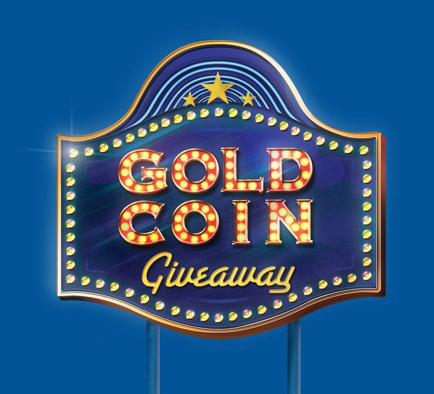 Golden Coin Giveaway